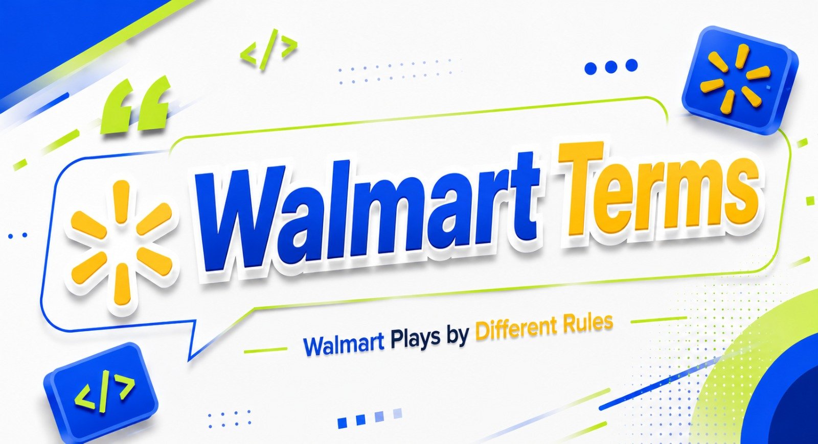 Walmart Terms