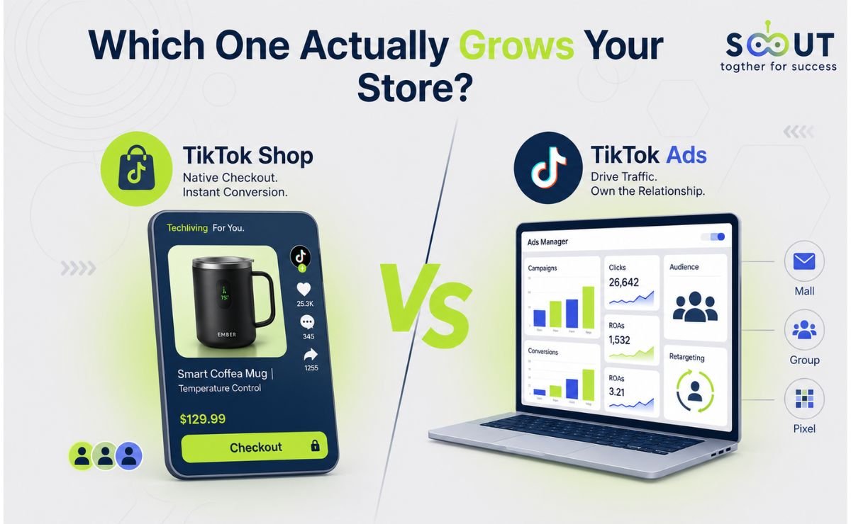 TikTok Shop vs TikTok Ads: Which One Actually Grows Your Sales?